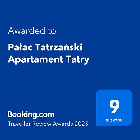 Palac Tatrzanski Apartament Tatry ブコビナ・タトシャンスカ エクステリア 写真
